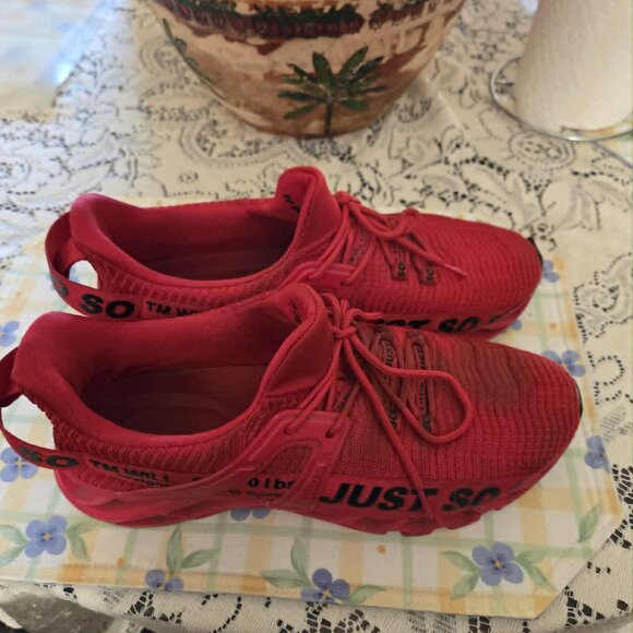 Just So So Athletic Sneakers light Weight Breathable Sports Shoes Size 11.5/ EU - Picture 3 of 15